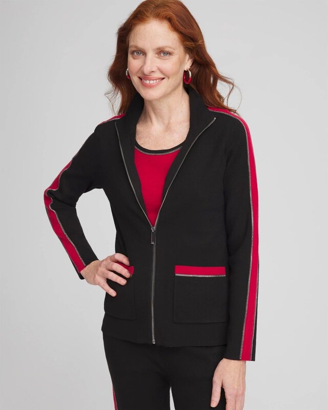 Zenergy Luxe Cashmere Blend Jacket